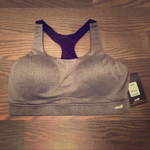 🆕 38DD wirefree gray sports bra